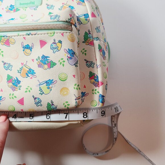 Loungefly Disney Lilo & Stitch Tropical Drinks Mini Backpack - Picture 12 of 15